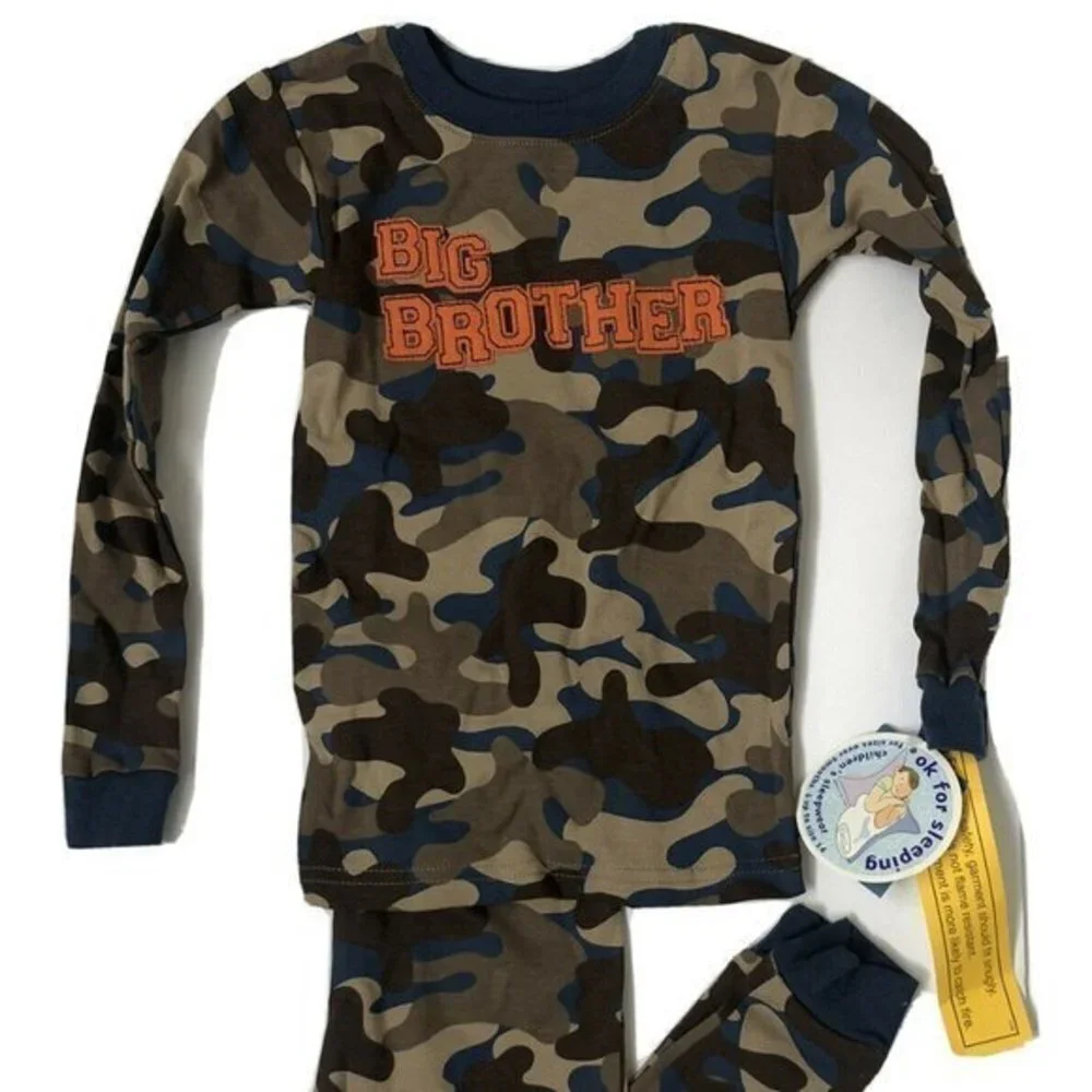 Carters Baby Boy Toddler Pajamas 4T Big Brother